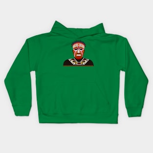 African Tribesman 3 Kids Hoodie